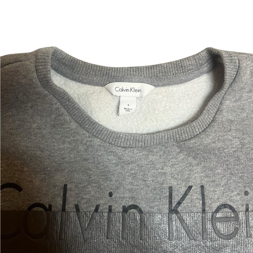 Calvin Klein Grey Sweater Size S - Picture 3 of 4